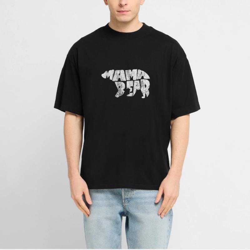 Mama Bear Mama Bär Geschenk Muttertag Mutter  RELAXED FIT Unisex Organic T-Shirt
