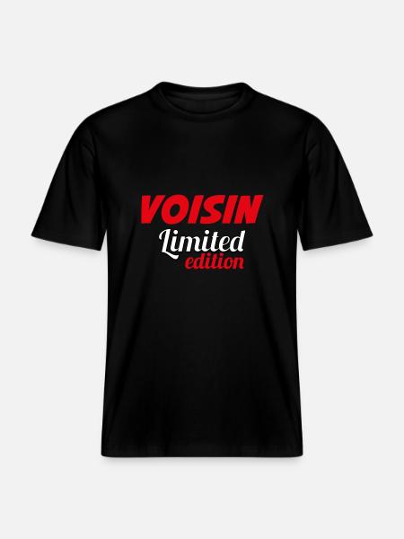 VOISIN LIMITIERTE EDITION -  RELAXED FIT Unisex Organic T-Shirt - Schwarz
