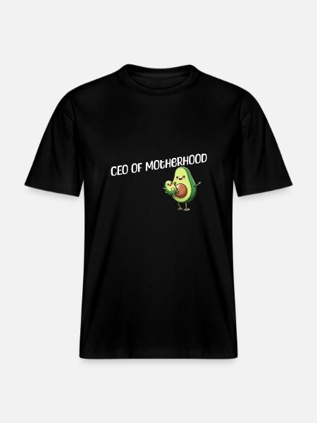ceo of Motherhood -  RELAXED FIT Unisex Organic T-Shirt - Schwarz
