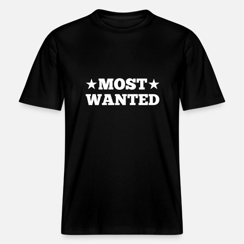 Les plus recherchés -  T-shirt unisexe RELAXED FIT en coton bio - noir