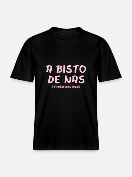 A bisto de nas !! -  T-shirt unisexe RELAXED FIT en coton bio - noir