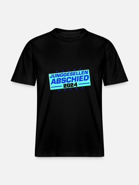 Junggesellen Abschied 2024 - RELAXED FIT Unisex Organic T-Shirt - Schwarz