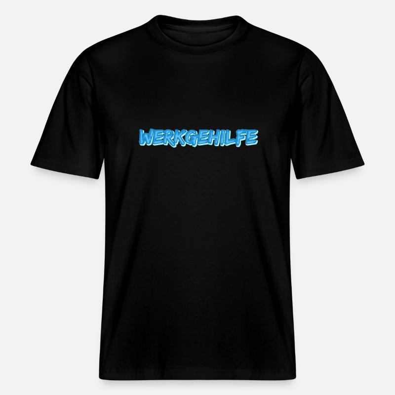 Cadeau pour Assistant -  T-shirt unisexe RELAXED FIT en coton bio - noir