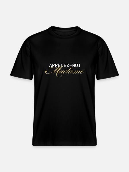 Call Me Mrs. Gold- Bride-to-be - RELAXED FIT Unisex Organic T-Shirt - black