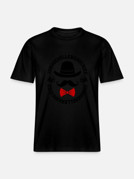 Junggesellenabschied Polterabend -  RELAXED FIT Unisex Organic T-Shirt - Schwarz