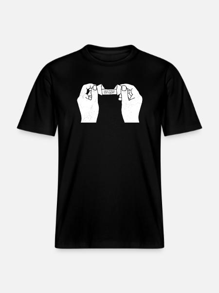 Motivation -  T-shirt unisexe RELAXED FIT en coton bio - noir