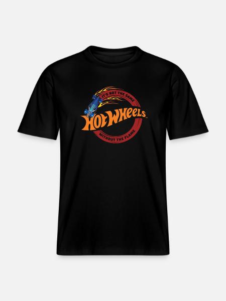 Hot Wheels Det er ikke det samme uden flammen - Økologisk unisex T-shirt RELAXED FIT - sort