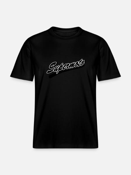 Supermoto - RELAXED FIT Unisex Organic T-Shirt - Schwarz