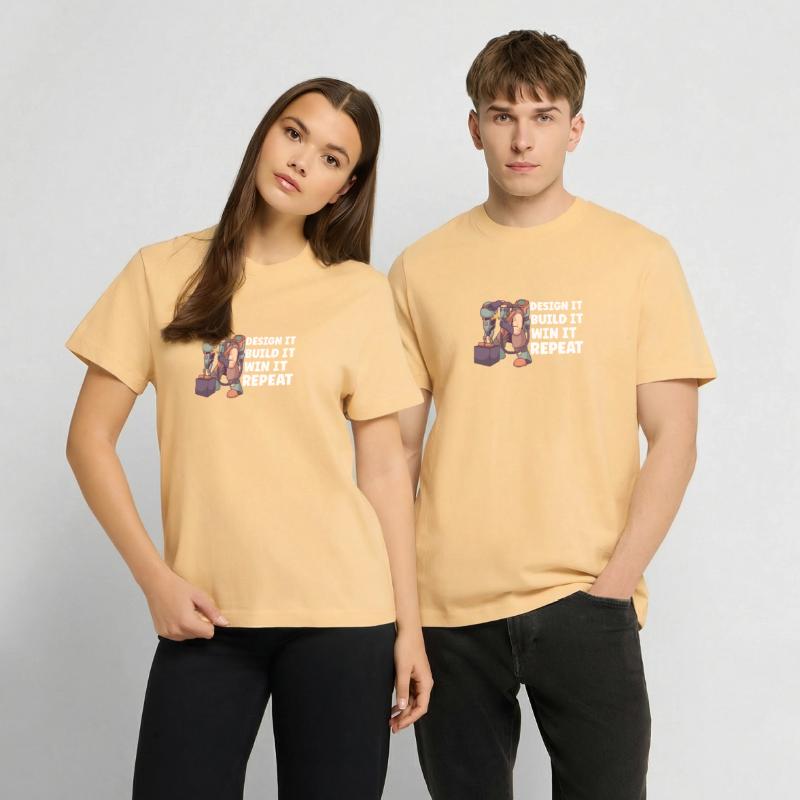 Robotics Engineer For Machine Learning  RELAXED FIT Unisex Organic T-Shirt