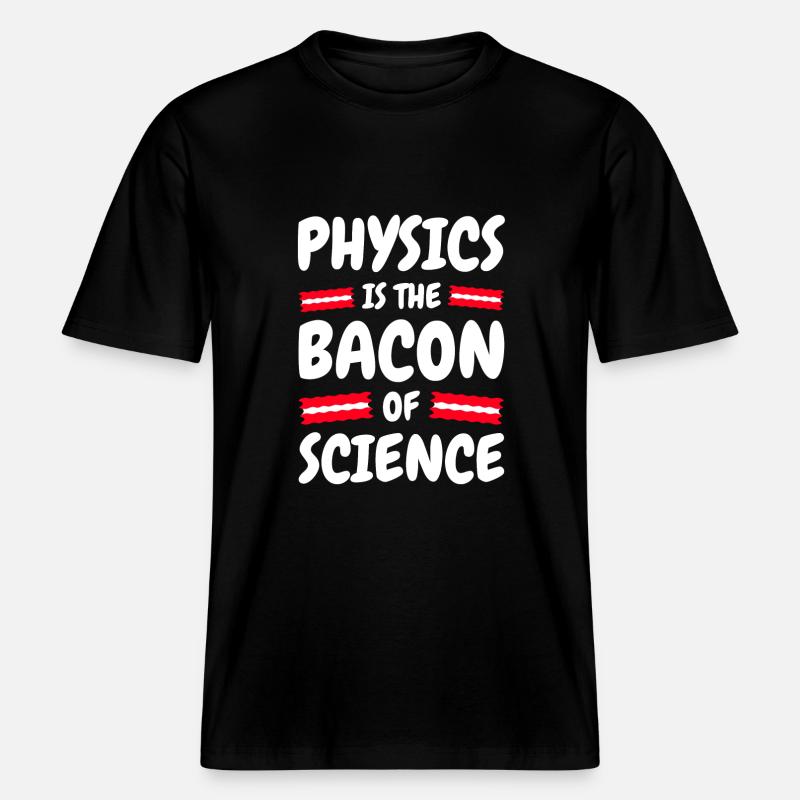 Physicist physicist funny -  RELAXED FIT Unisex Organic T-Shirt - black