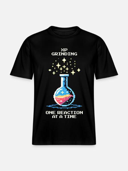 Grinding XP – reaction by reaction | Chemistry -  RELAXED FIT Unisex Organic T-Shirt - black