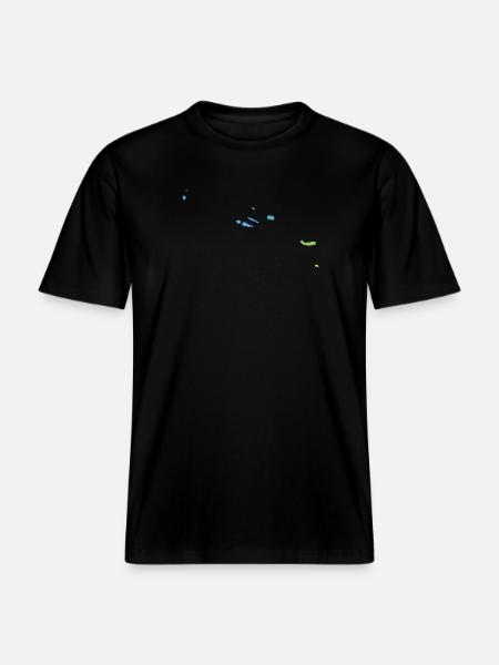 Azores -  RELAXED FIT Unisex Organic T-Shirt - Schwarz