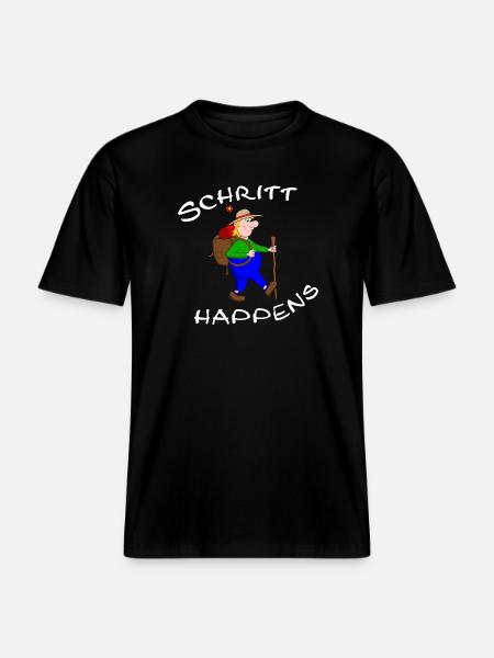 wanderlust - RELAXED FIT Unisex Organic T-Shirt - black