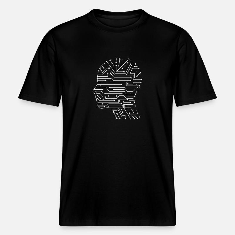 Artificial intelligence -  RELAXED FIT Unisex Organic T-Shirt - black