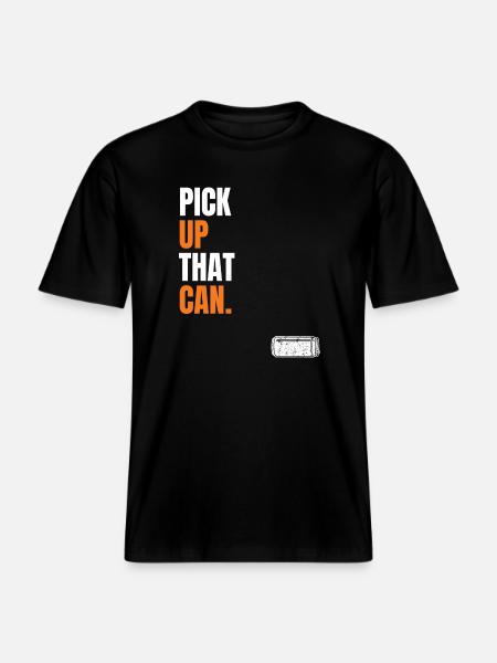 Pick up that can - Hl2 Meme for gamer - RELAXED FIT Unisex Organic T-Shirt - black