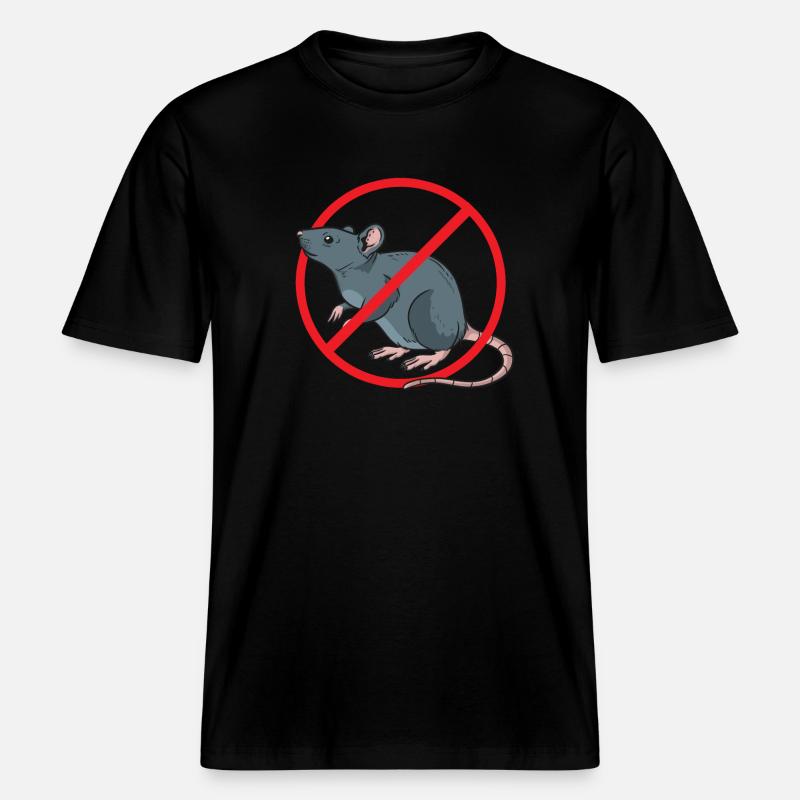 Schädlingsbekämpfung Kammerjäger -  RELAXED FIT Unisex Organic T-Shirt - Schwarz