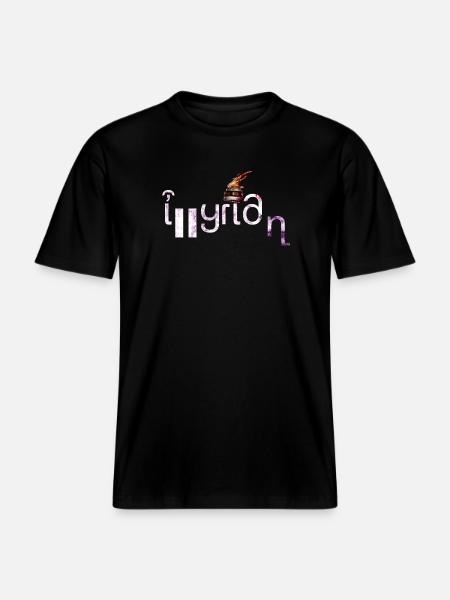 Illyrien - T-shirt unisexe RELAXED FIT en coton bio - noir