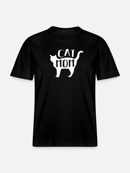 Chats Chats -  T-shirt unisexe RELAXED FIT en coton bio - noir
