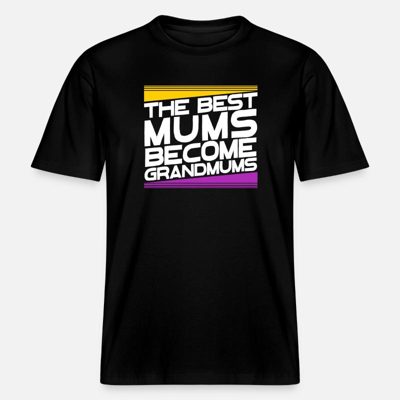 Oma Glückwunsch Großmutter Großmama Statement -  RELAXED FIT Unisex Organic T-Shirt - Schwarz