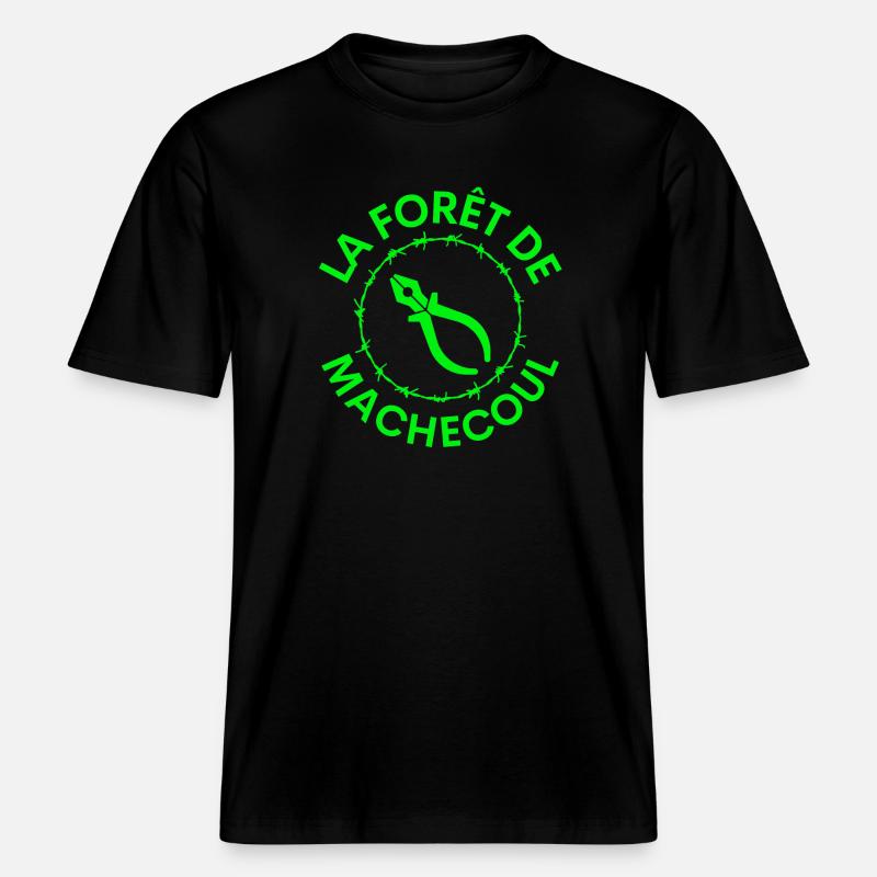 la septième compagnie, la 7ème compagnie -  T-shirt unisexe RELAXED FIT en coton bio - noir