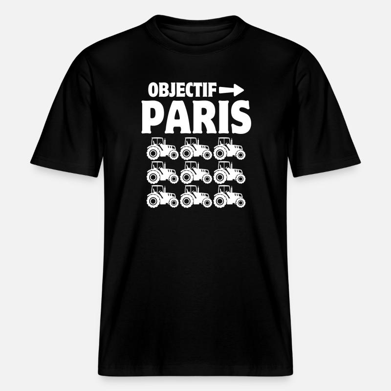 Bauer, Bauer, Bauer, Bauer -  RELAXED FIT Unisex Organic T-Shirt - Schwarz
