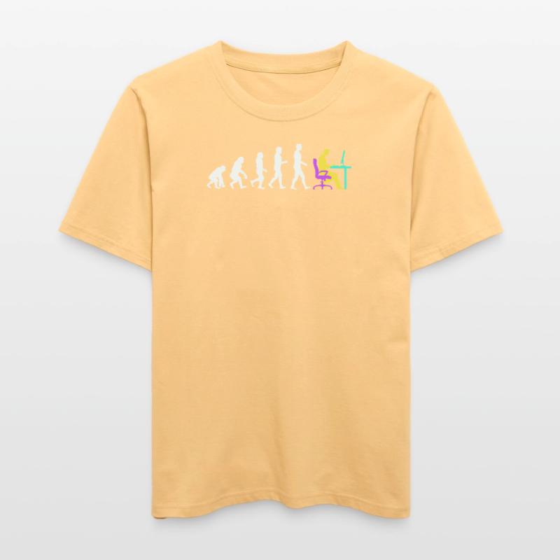 Developer Evolution Computergeek Open Source  RELAXED FIT Unisex Organic T-Shirt