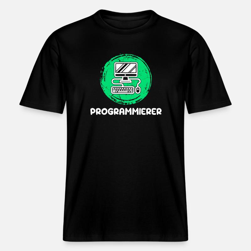 Computer Freak Scripting Programmeur Développeur -  T-shirt unisexe RELAXED FIT en coton bio - noir