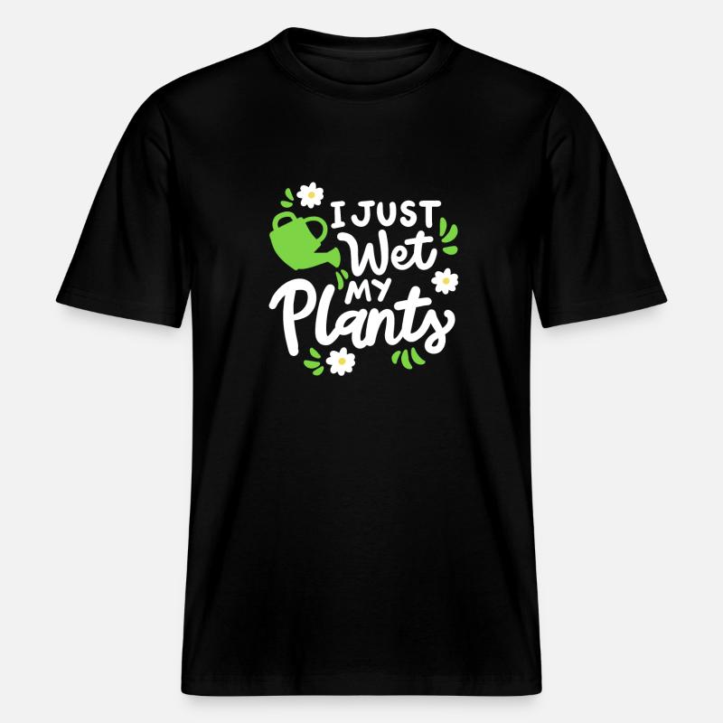 Garten Gartenarbeit - RELAXED FIT Unisex Organic T-Shirt - Schwarz