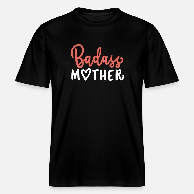 Mama Muttertag - RELAXED FIT Unisex Organic T-Shirt - Schwarz