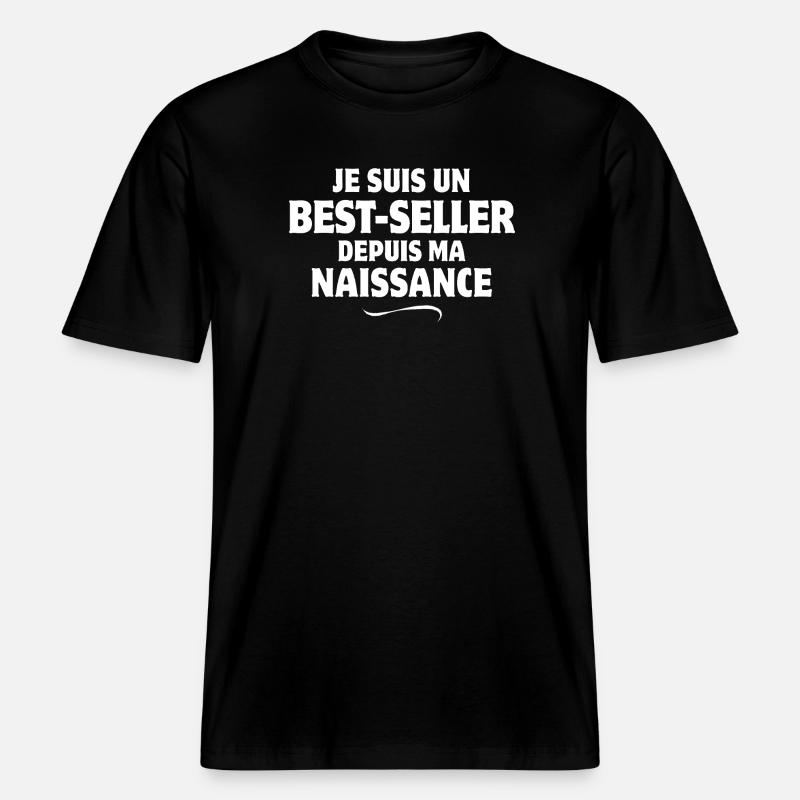 Perfektion, ich bin perfekt, perfekt - RELAXED FIT Unisex Organic T-Shirt - Schwarz