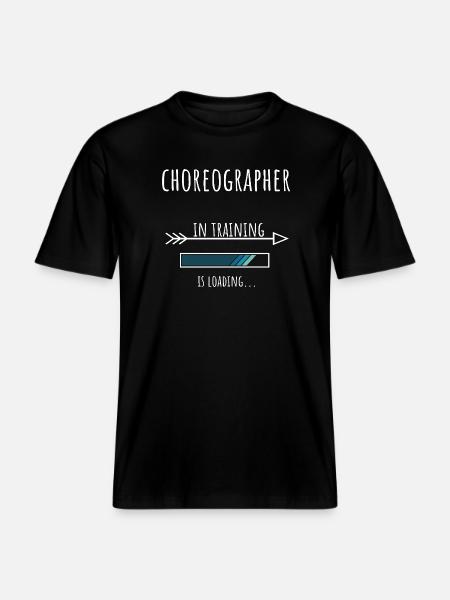 Gift Profession Training Choreographer - RELAXED FIT Unisex Organic T-Shirt - black