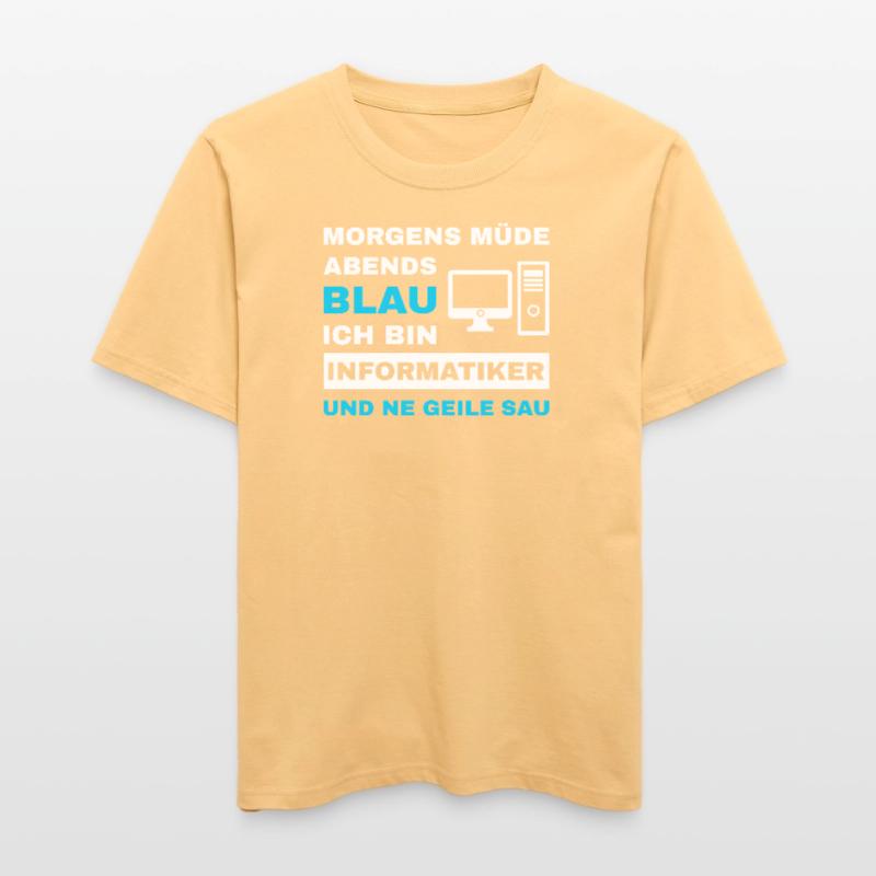 computer scientist programmer admin sayings funny  RELAXED FIT Unisex Organic T-Shirt