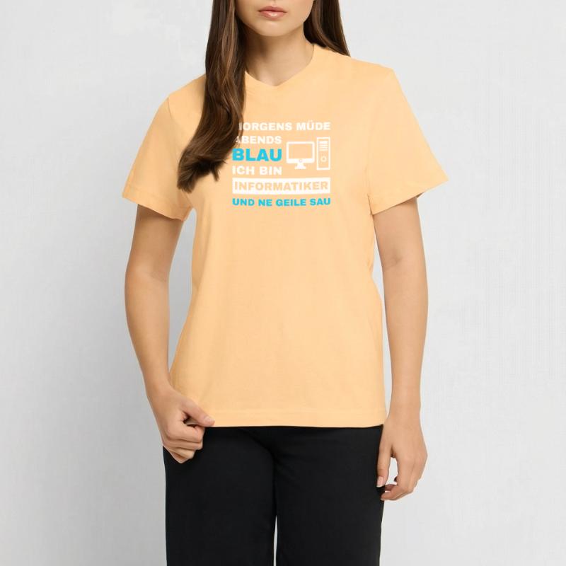 computer scientist programmer admin sayings funny  RELAXED FIT Unisex Organic T-Shirt
