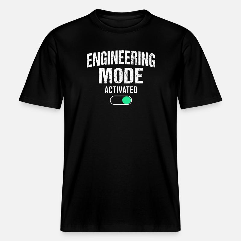 Mechanical Engineering Mechanical Engineer -  RELAXED FIT Unisex Organic T-Shirt - black