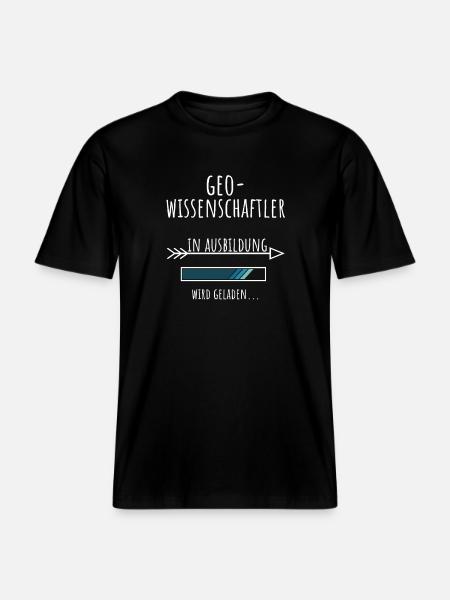 Geowissenschaftler Student Beruf Ausbildung -  RELAXED FIT Unisex Organic T-Shirt - Schwarz