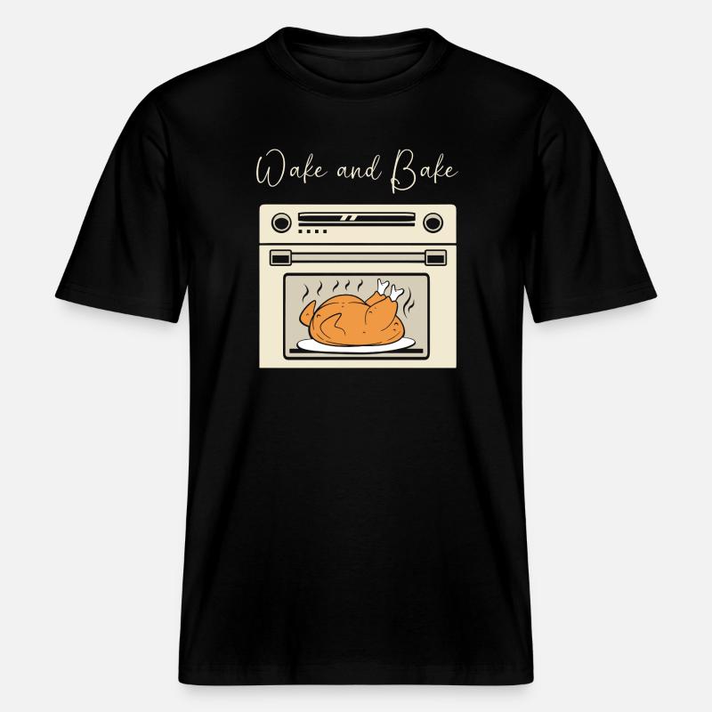 Thanksgiving Mama Mutter Oma Großmutter -  RELAXED FIT Unisex Organic T-Shirt - Schwarz