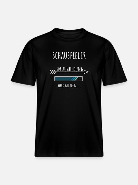 Schauspiel Studium Beruf Ausbildung Schauspieler - RELAXED FIT Unisex Organic T-Shirt - Schwarz