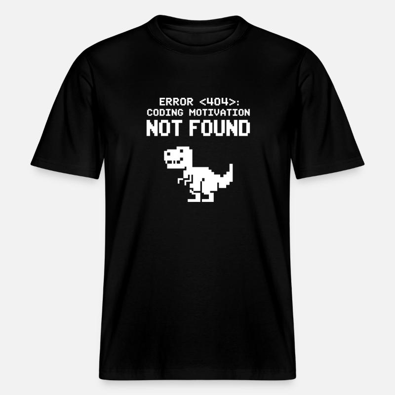 Debuggen Programmierhumor Ingenieur -  RELAXED FIT Unisex Organic T-Shirt - Schwarz