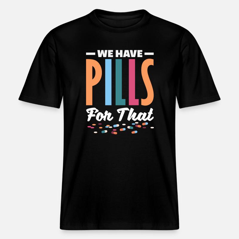 Apotheker Pharmazeutisch-technischer -  RELAXED FIT Unisex Organic T-Shirt - Schwarz