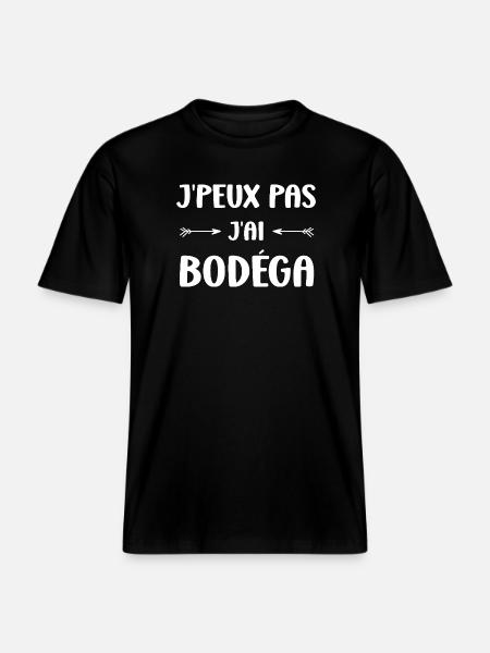 I can't I have Bodéga - RELAXED FIT Unisex Organic T-Shirt - black