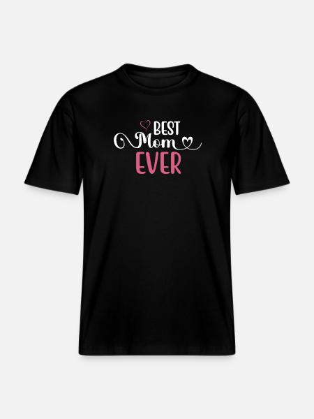 Die beste Mutter aller Zeiten - RELAXED FIT Unisex Organic T-Shirt - Schwarz