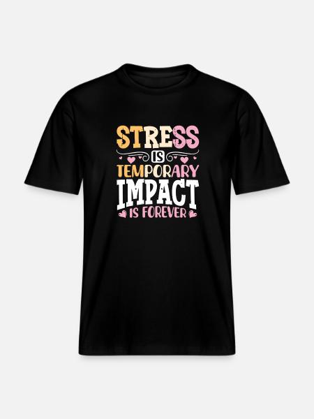 Geschenke für ESE-Lehrer -  RELAXED FIT Unisex Organic T-Shirt - Schwarz