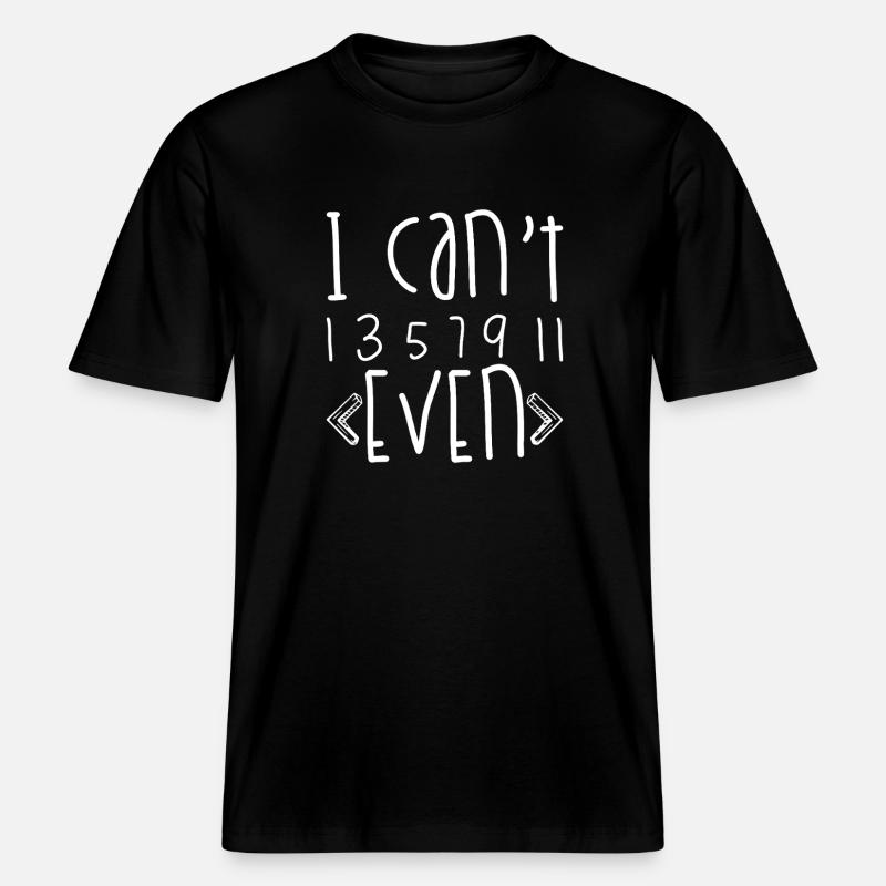 Je n’y arrive même pas - T-shirt unisexe RELAXED FIT en coton bio - noir