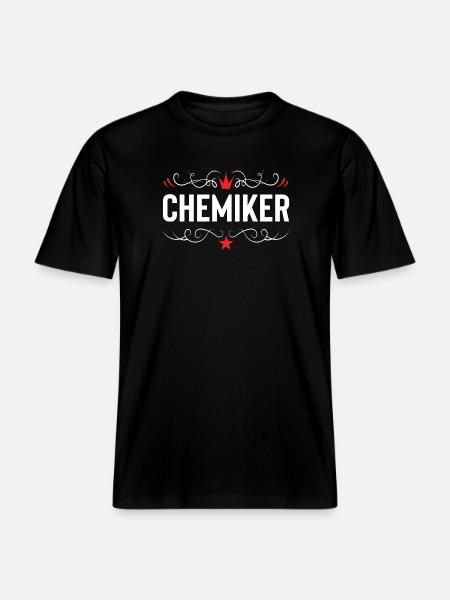 Chemiker Beruf -  RELAXED FIT Unisex Organic T-Shirt - Schwarz