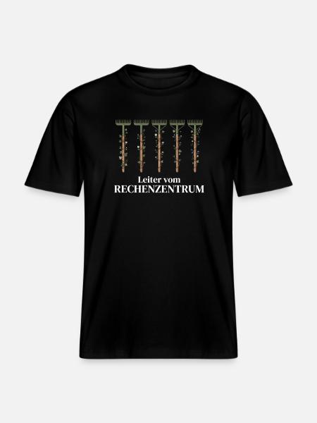 LEITER VOM RECHENZENTRUM - IT-Management - RELAXED FIT Unisex Organic T-Shirt - Schwarz