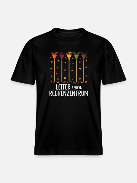 Rechenzentrum Gärtner Garten Gartenarbeit - RELAXED FIT Unisex Organic T-Shirt - Schwarz