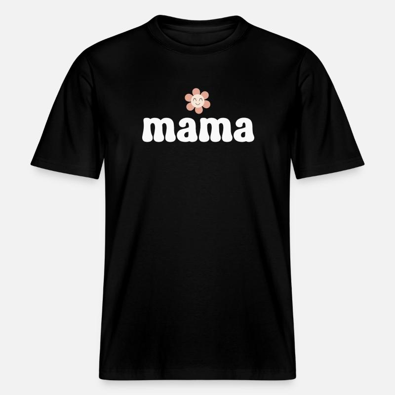 Mutter Mama - RELAXED FIT Unisex Organic T-Shirt - Schwarz