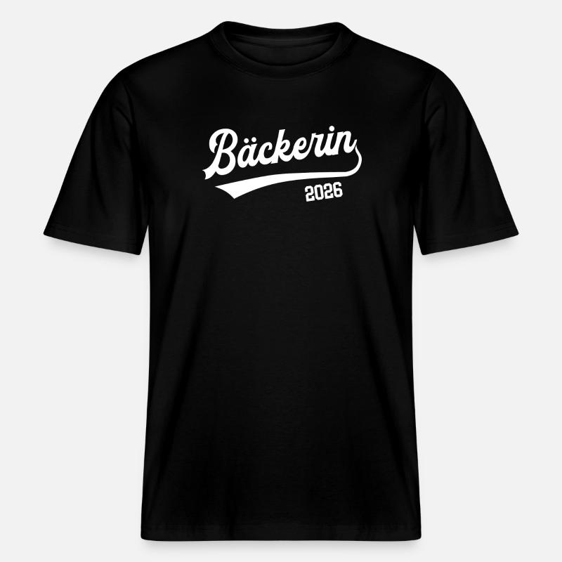 Baker 2026 Apprenticeship Exam Baker Baker - RELAXED FIT Unisex Organic T-Shirt - black