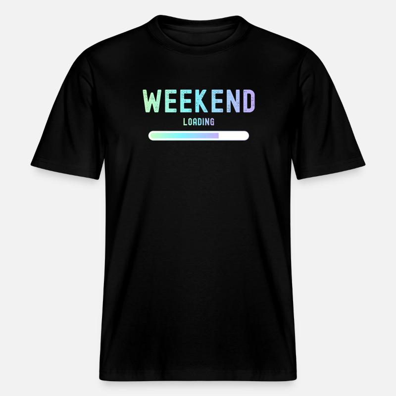 Weekend loading Weekend and leisure -  RELAXED FIT Unisex Organic T-Shirt - black