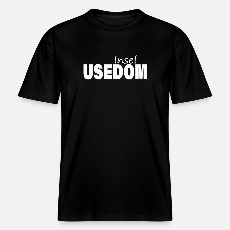 Utilisation -  T-shirt unisexe RELAXED FIT en coton bio - noir